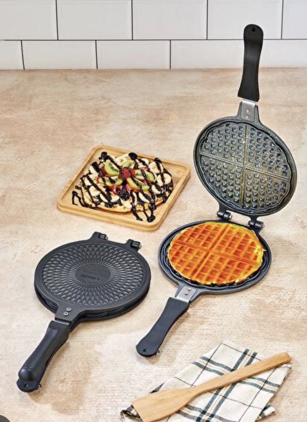 20cm DÖKÜM WAFFEL TAVASI (cwf120)