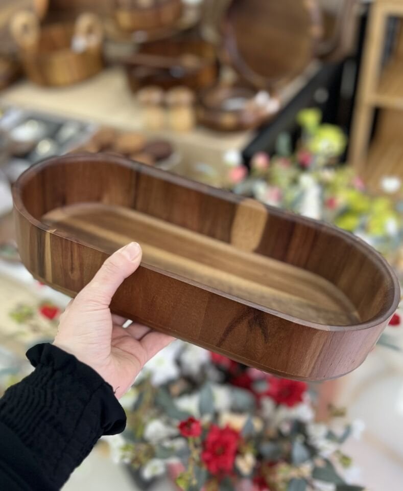35*15CM AKASYA DERİN OVAL SERVİS (7B125)