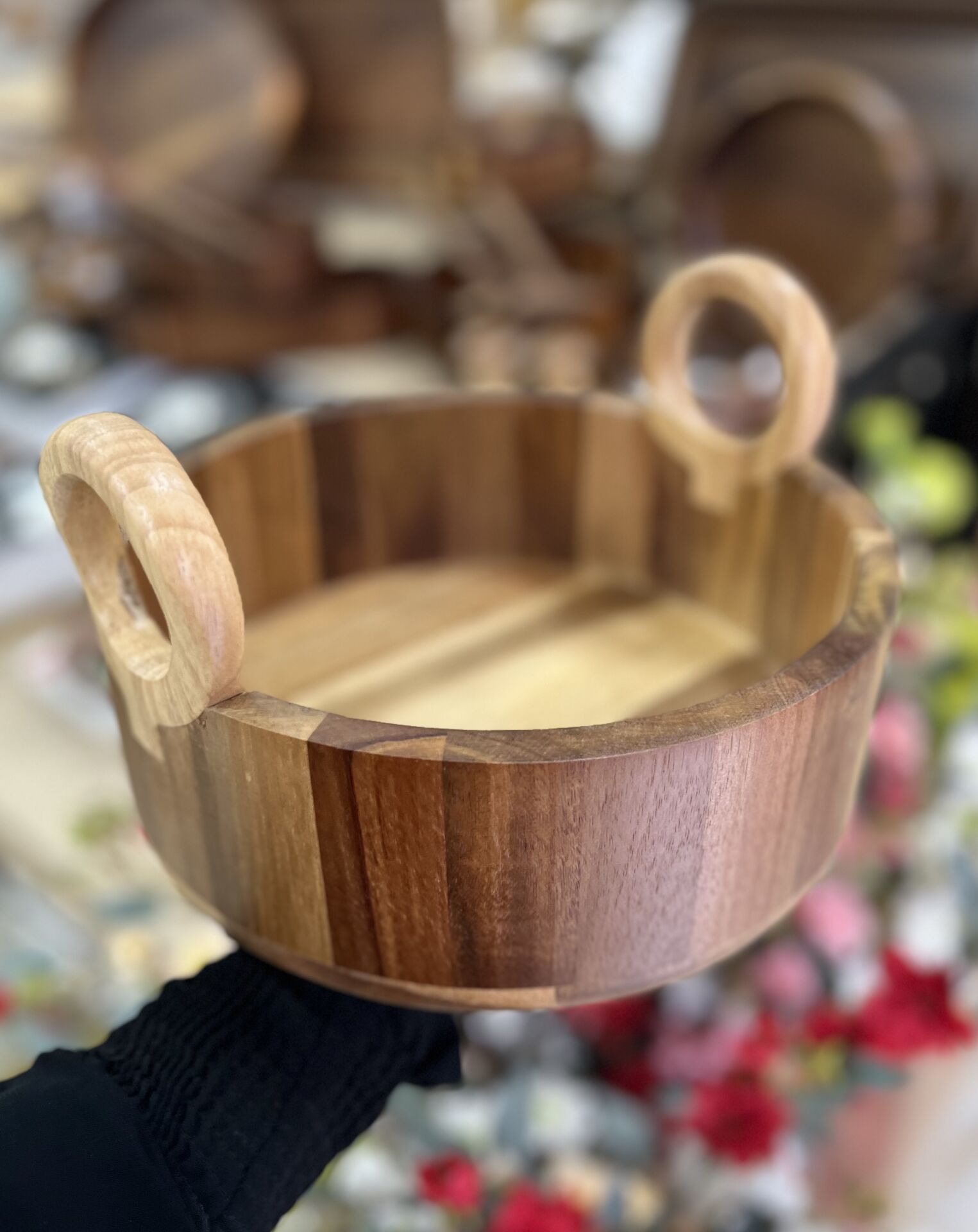 25cm AKASYA KULPLU DERİN KASE  (7B130)