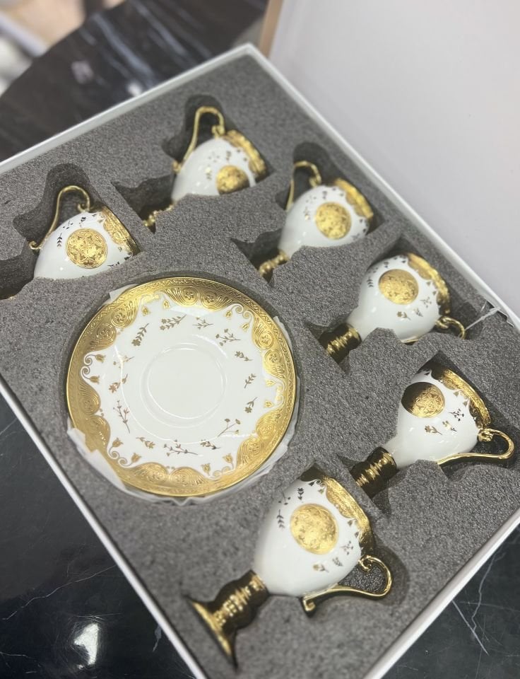 Diallo- 6 Kişilik Lüks Fincan Tkm