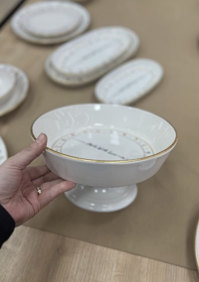 Livaldi  Ayaklı 23cm Meyvelik İkramlık (HCA-7735)