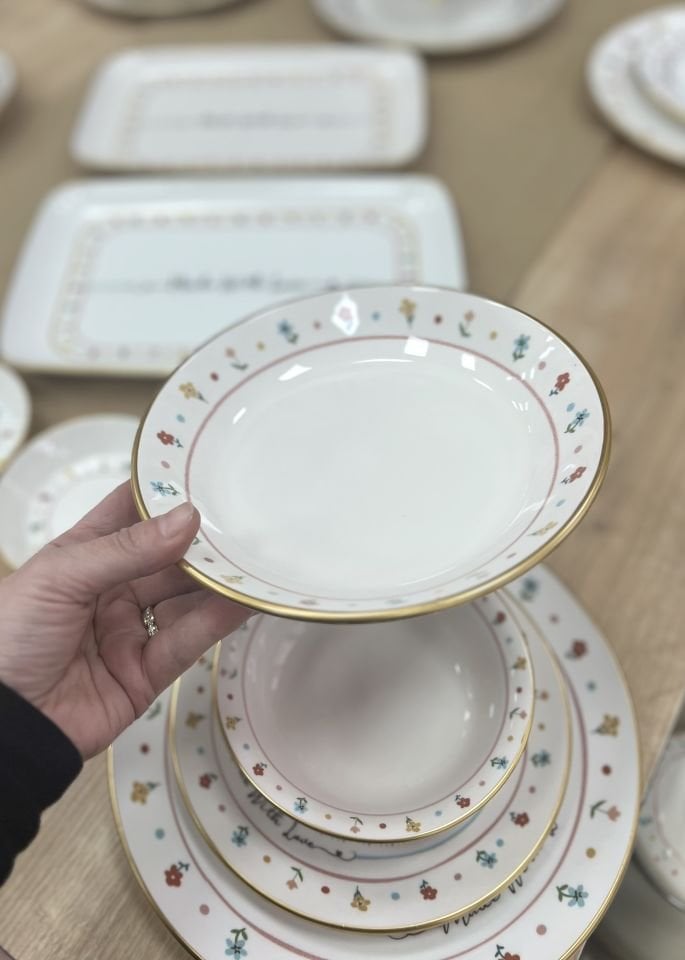Livaldi  6lı Yemek Tabağı  (HCA-7736)