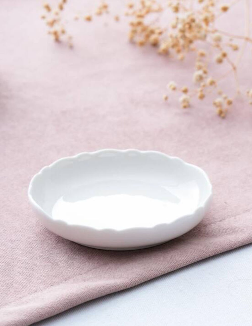 Nirvana  10cm Mini İkramlık ve Çay Tabak 6Adet  (Por6314)