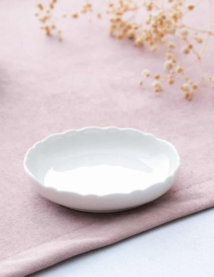 Nirvana  10cm Mini İkramlık ve Çay Tabak 6Adet  (Por6314)