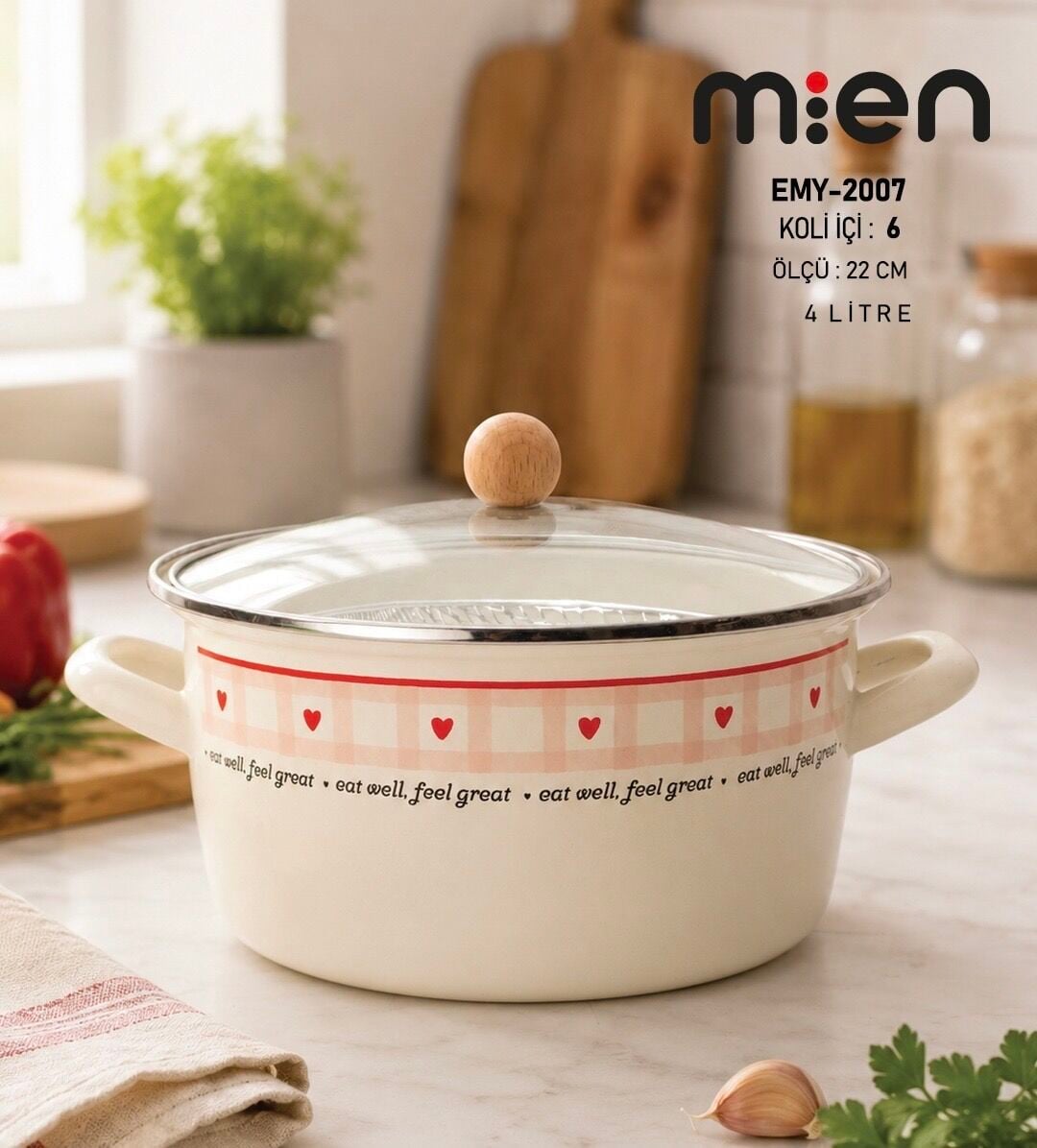 EMY-2007 22 CM KIZARTMA TENCERESİ