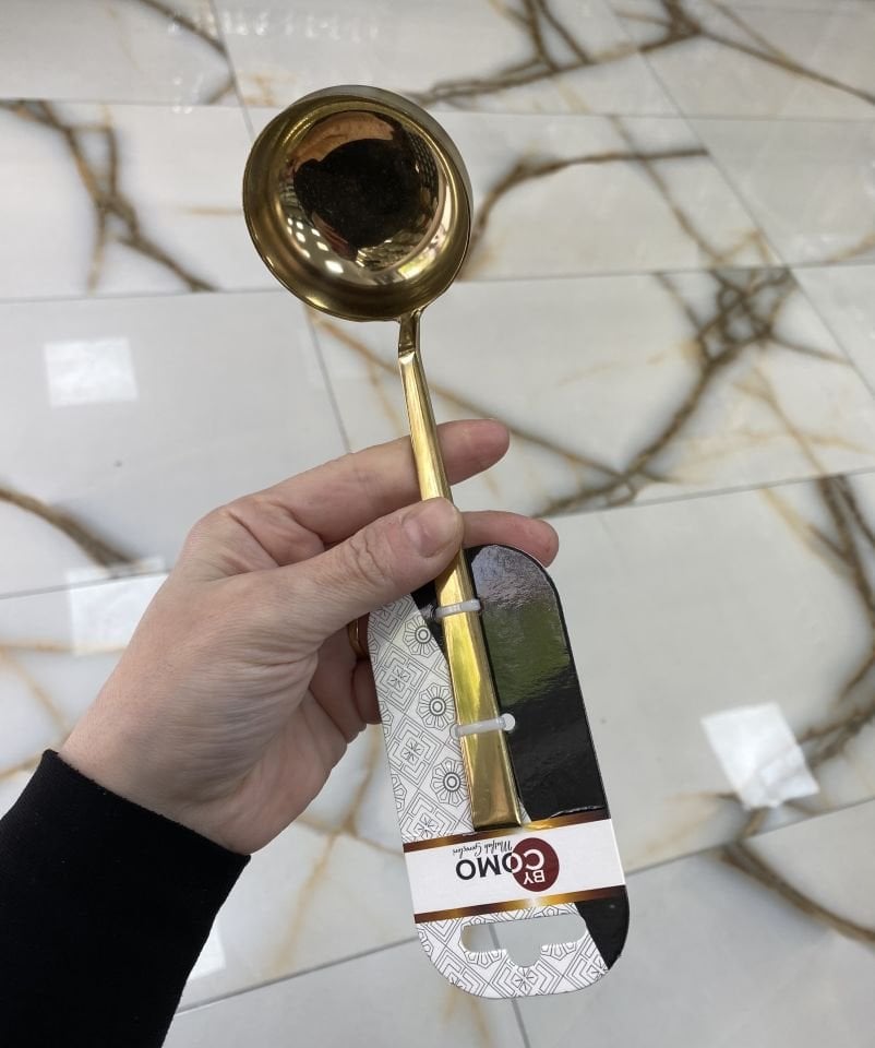 Kısa Saplı Gold Servis Kepçe