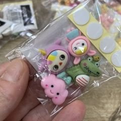 3D Matara Sticker 4 Adet (karışık gönderilir)
