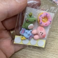 3D Matara Sticker 4 Adet (karışık gönderilir)