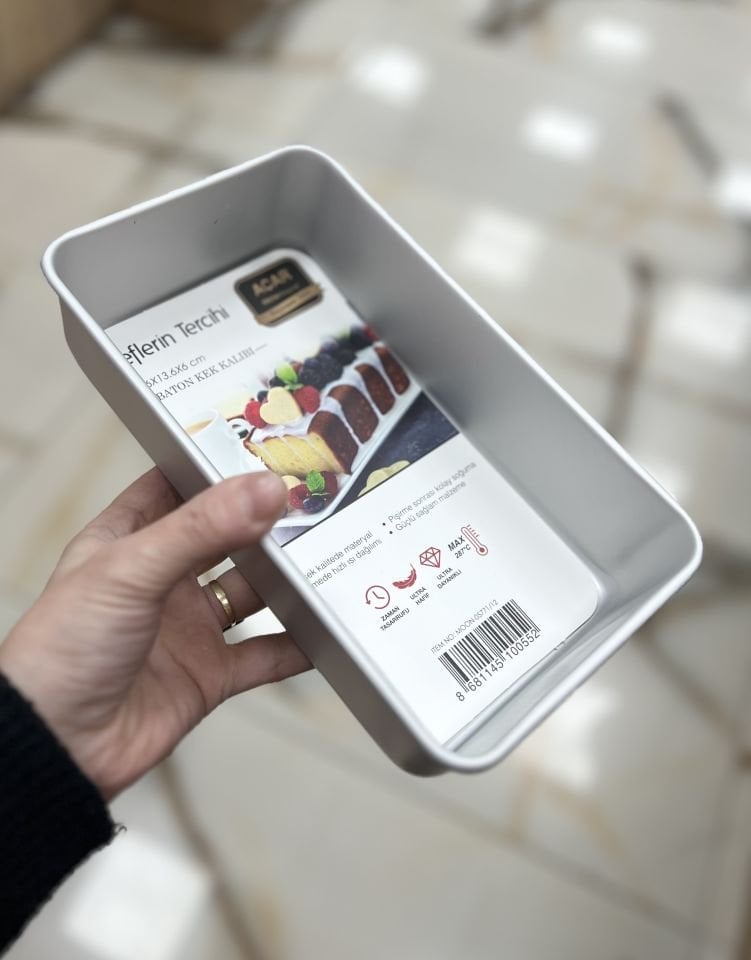 Acar Şeflerin Tercihi Mini Baton Kalıp 24-13cm derinlik 7cm