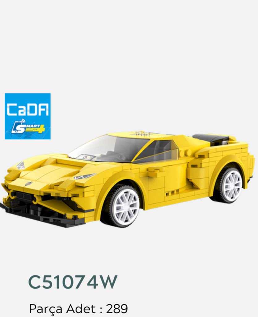 C1074- CADA  YAPBOZ KUMANDALI ARABA 289 parça