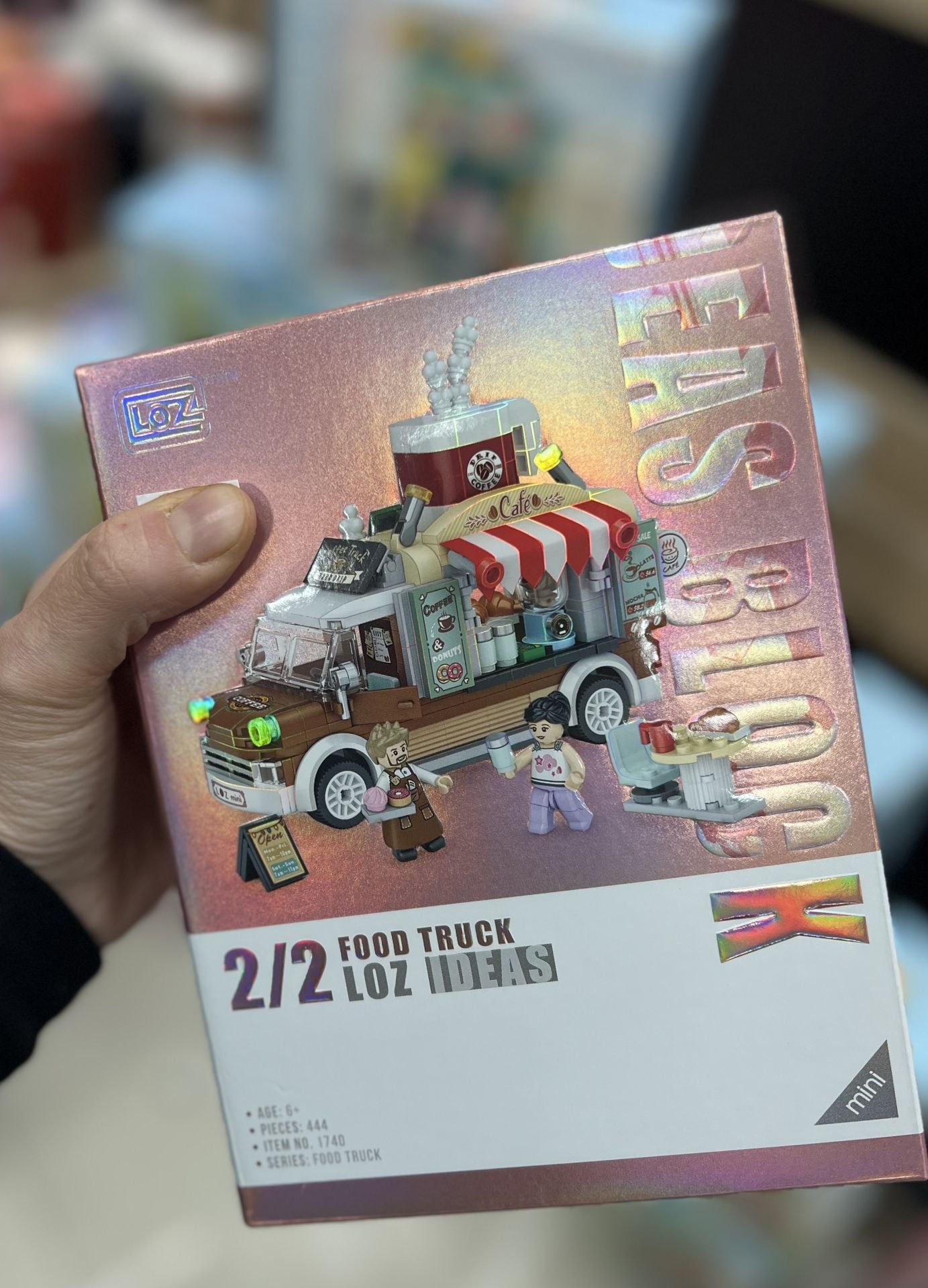 1740- Loz Mini Caffe Yapboz Araba 442 PARÇA