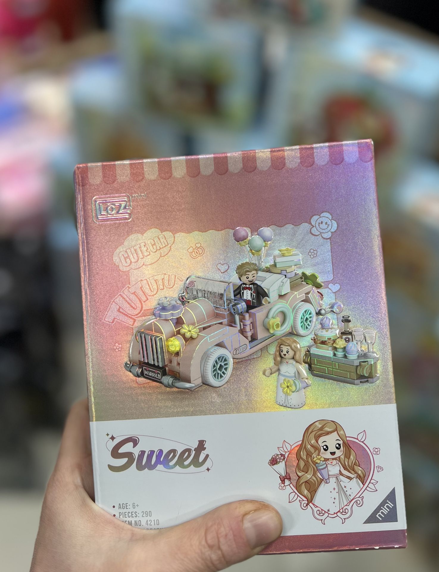 4210- Loz Mini Yapboz Araba 290 PARÇA