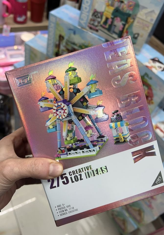 1718- Loz Mini Yapboz Lunapark 609 PARÇA