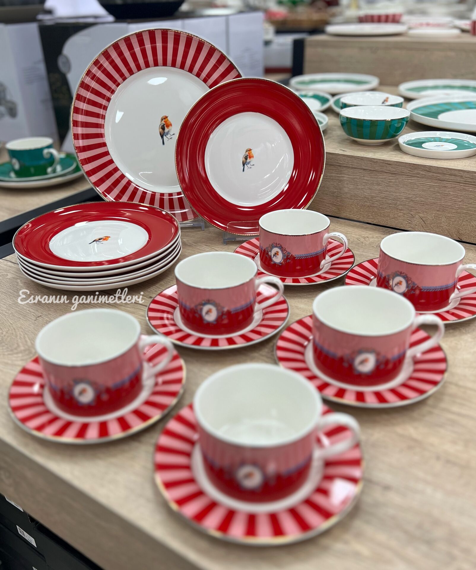 NCY-7081 6 KİŞİLİK 19 PRÇ PASTA SET