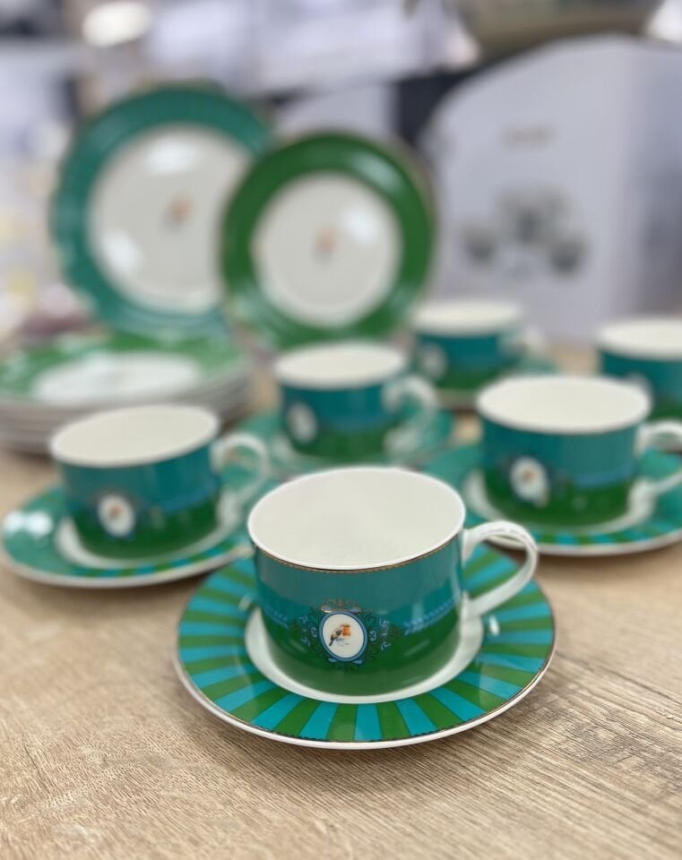 NCY-8548 6 KİŞİLİK 19 PRÇ PASTA SET