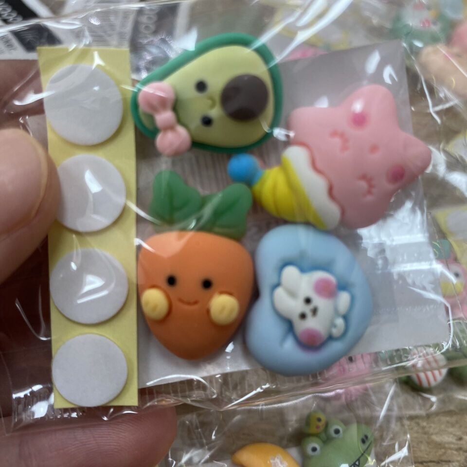 3D Matara Sticker 8 Adet (karışık gönderilir)
