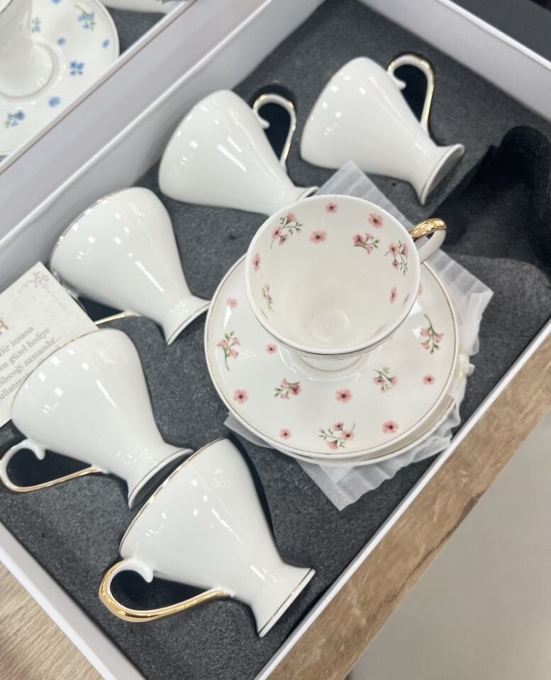 MXG-8013 6LI KAHVE FİNCAN TKM