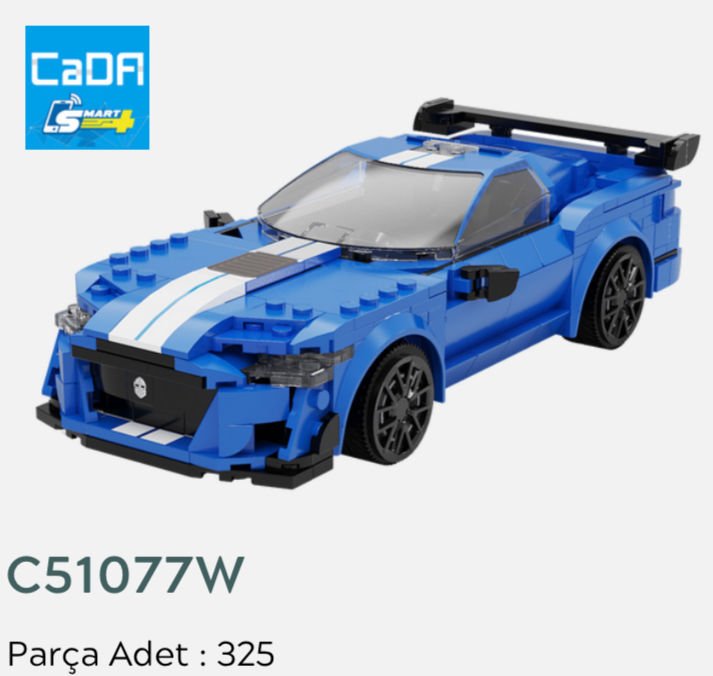 C1077- Yapboz Kumandalı Araba 325 PARÇA