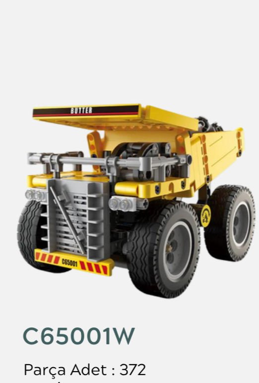 C5001- Yapboz İş MAKİKESi 372 PARÇA