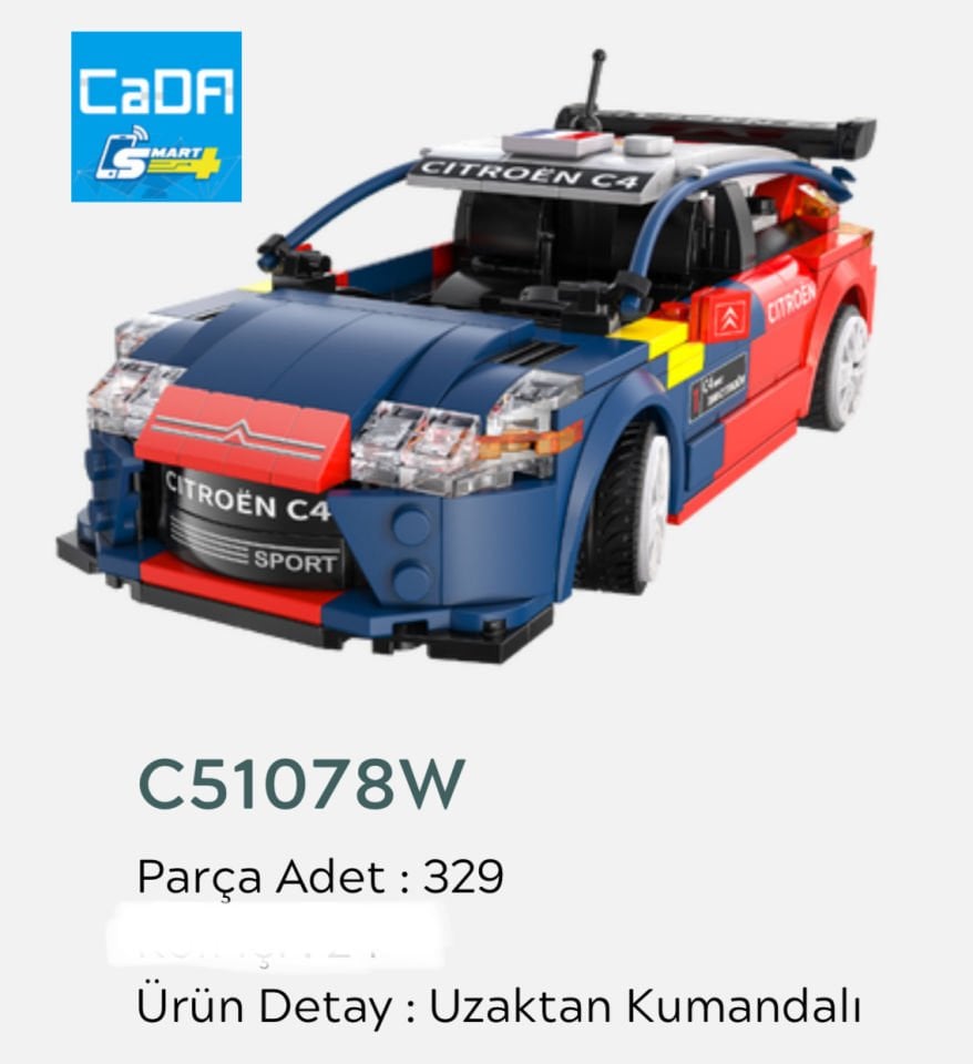 C1078- Yapboz Araba 329 PARÇA