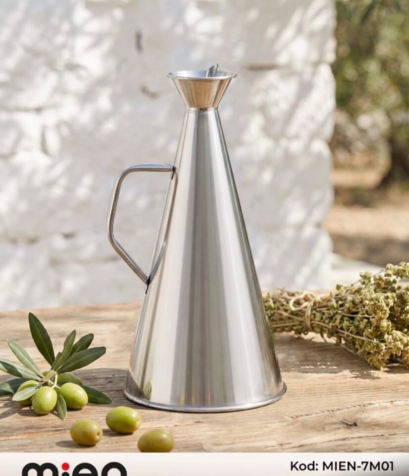 MIEN-7M01 750 ML PASLANMAZ ÇELİK YAĞLIK