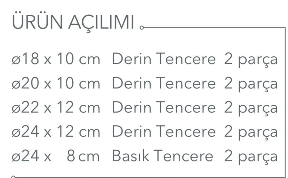 1KAHRAMANLAR SIRMA 10 PARÇA ÇELİK TENCERE TKM