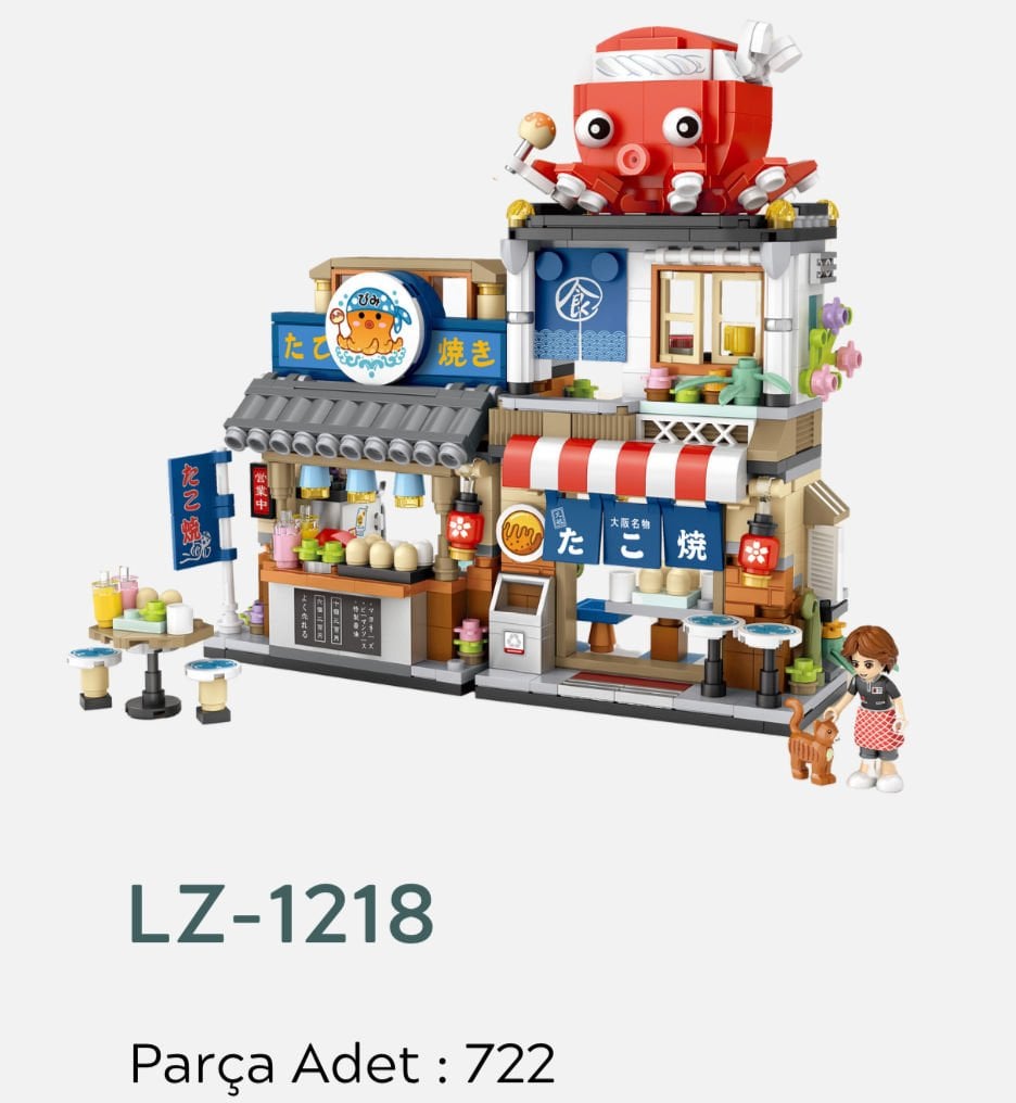 Loz 1218- Yapboz Ev 722 Parça