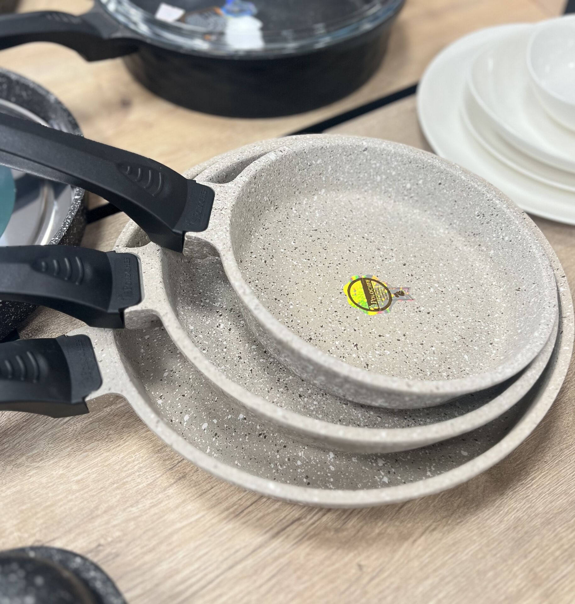 POLOCHEF 3lü  DÖKÜM TAVA SET (20-24-28CM) CDT-128