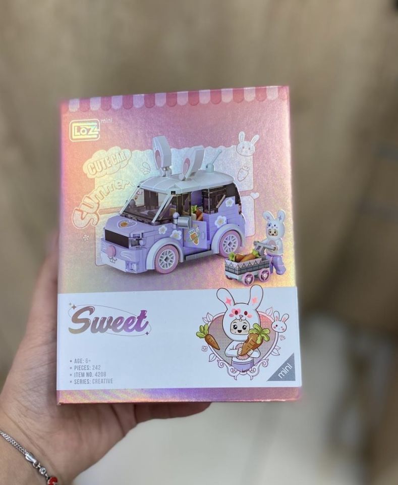 Loz 4208- Mini Yapboz Araba 242 Parça