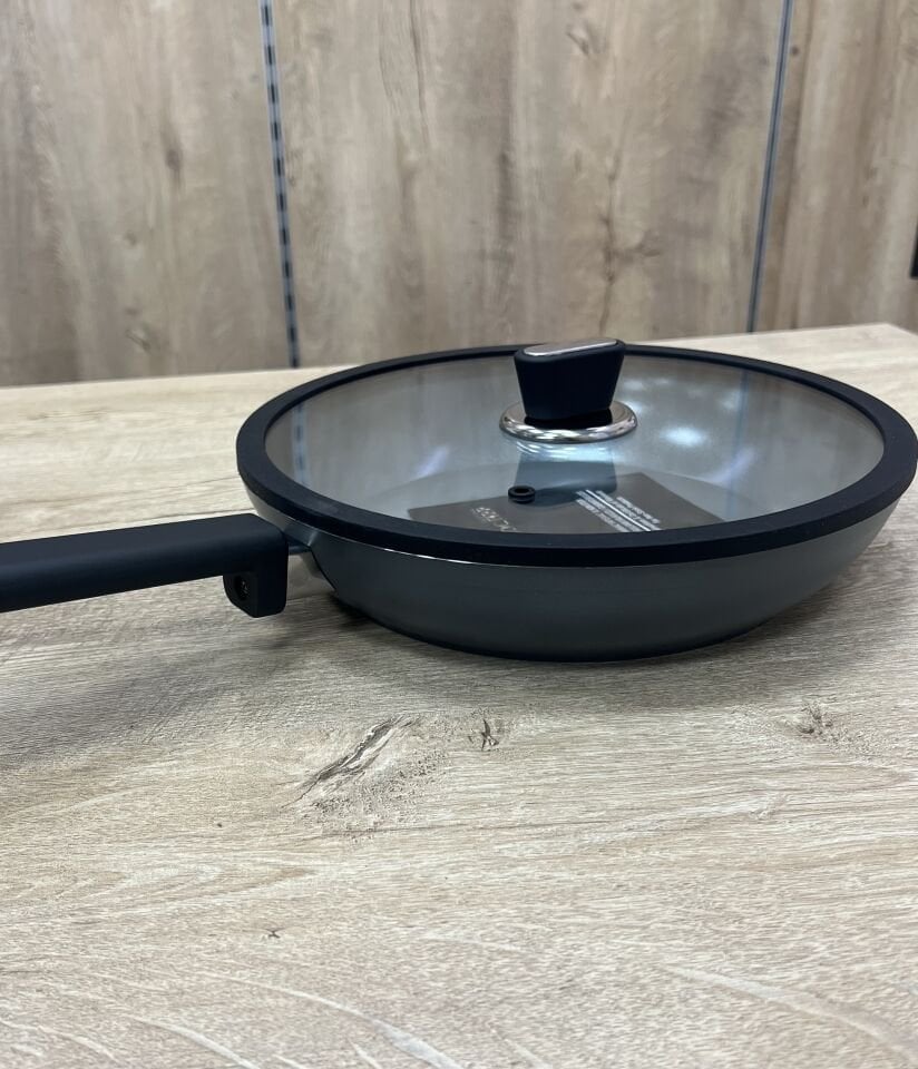 POLOCHEF SERAMİK (ANKRASİT GRİ) KAPAKLI TAVA