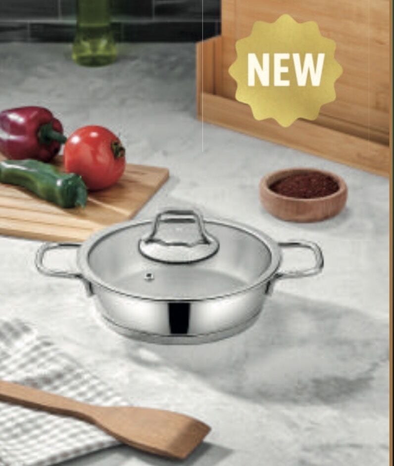 POLOCHEF 20 CM KAPAKLI ÇELİK SAHAN - PKS-120