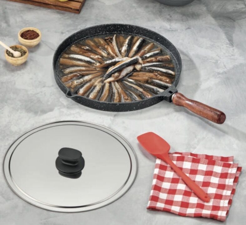 POLOCHEF 34cm DÖKÜM BALIK ve BÖREK TAVA- VDT-134(yeni derin)