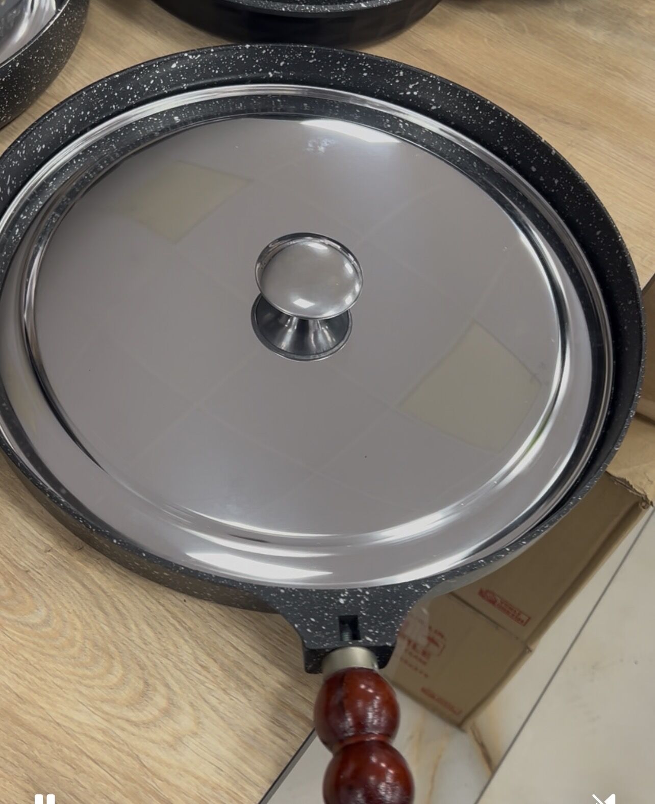 POLOCHEF 34cm DÖKÜM BALIK ve BÖREK TAVA- VDT-134(yeni derin)