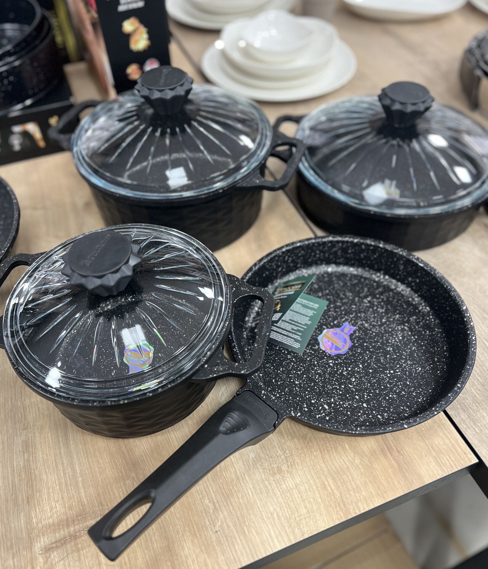 POLOCHEF 7 PRÇ GRANİT DÖKÜM TENCERE SET