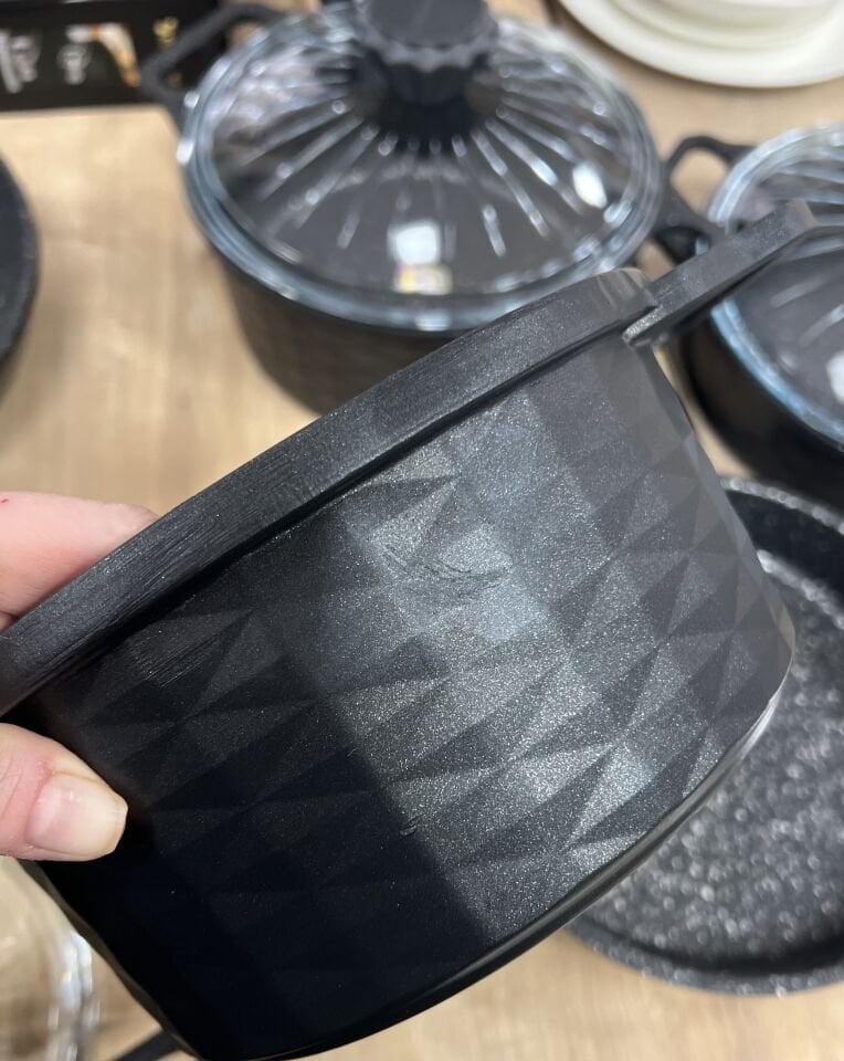 POLOCHEF 7 PRÇ GRANİT DÖKÜM TENCERE SET