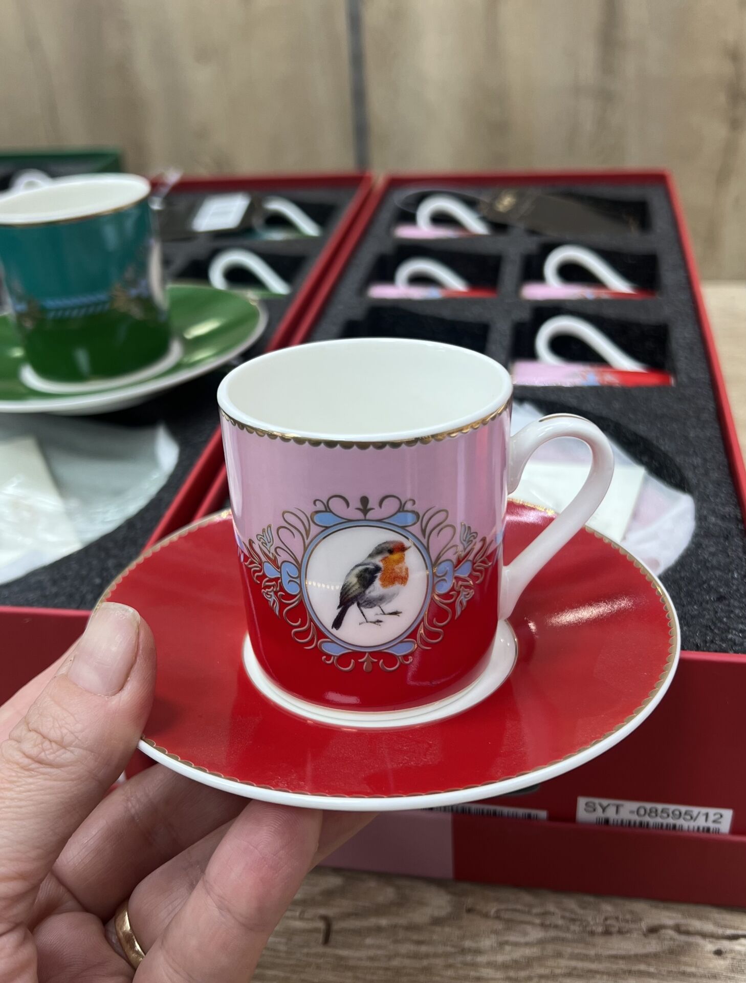 SYT-8595 - 6 KİŞİLİK FİNCAN TAKIM