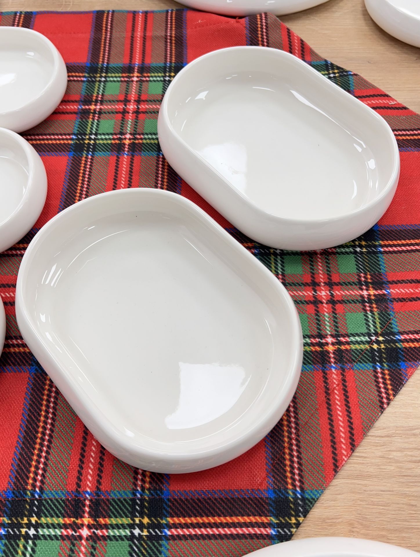 17-12cm  derin Bombeli Kayık Tabak (0228)