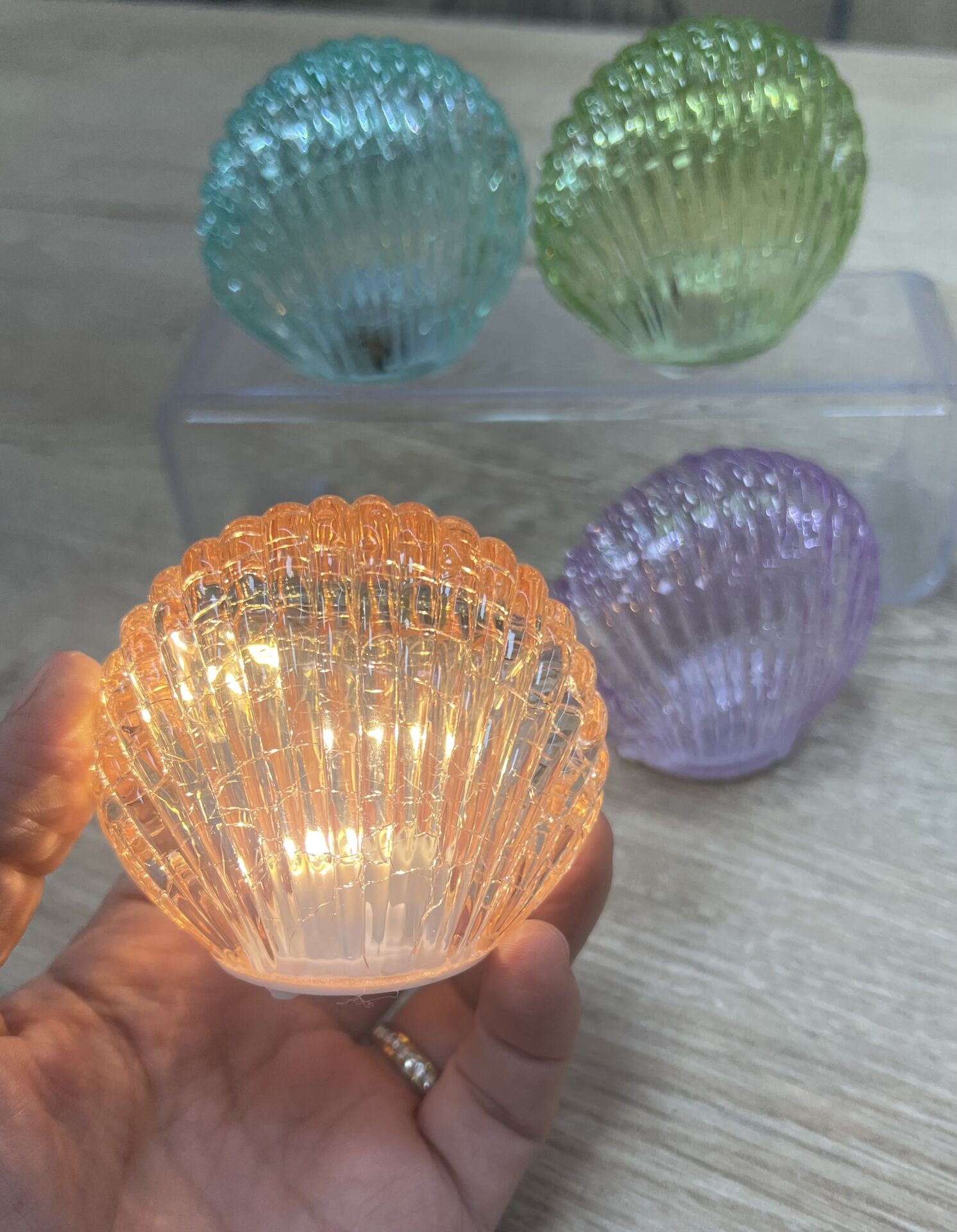 CAM LEDLİ DEKORATİF (yükseklik 7cm)