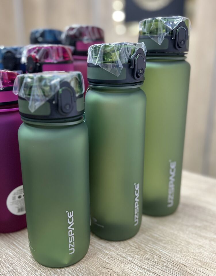 UZSPACE 650-800-1000ML MATARA YEŞİL (ML SEÇİNİZ)