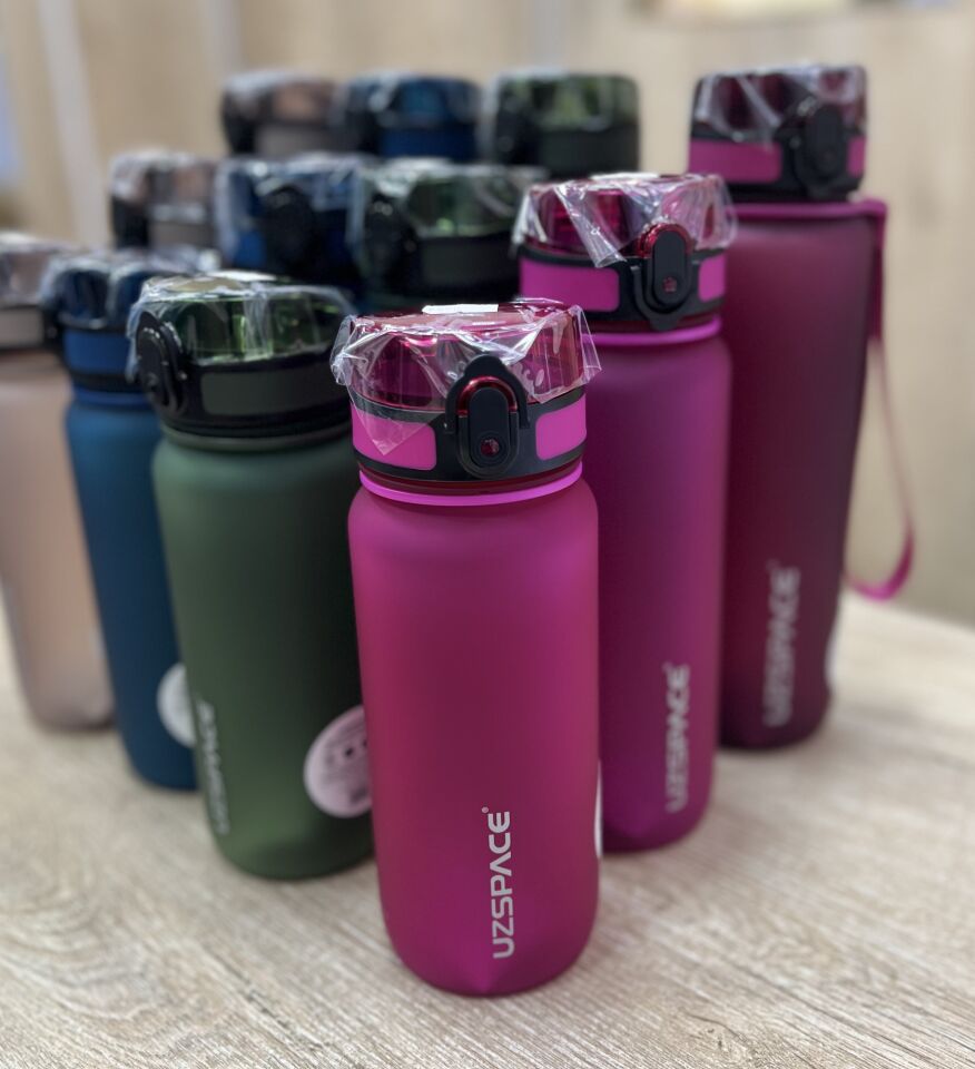 UZSPACE 650-800-1000ML MATARA FUŞYA (ML SEÇİNİZ)