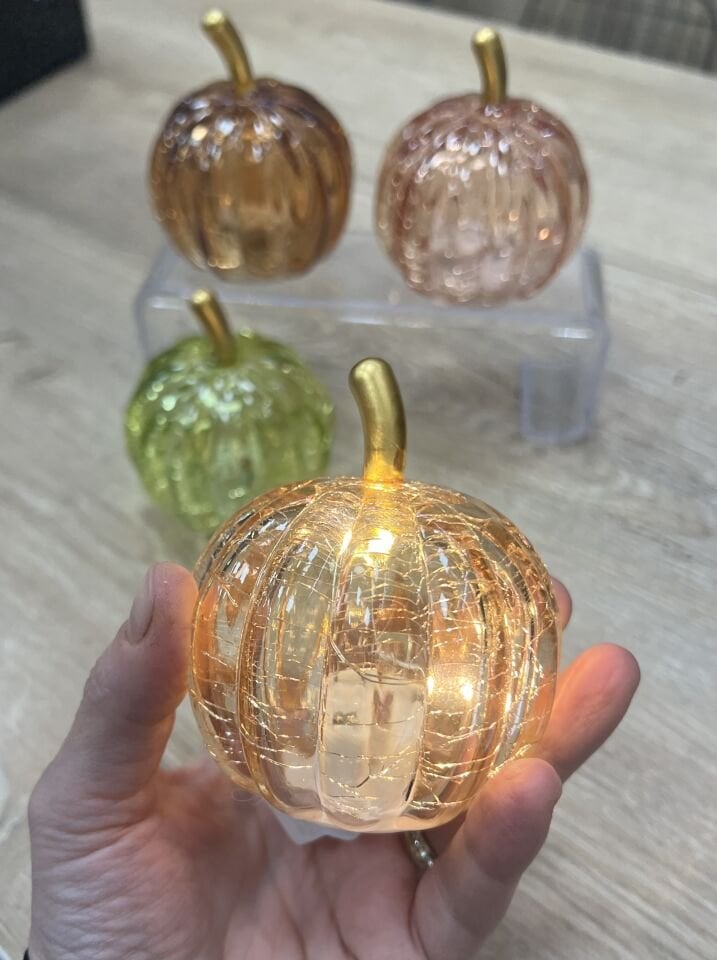 CAM LEDLİ DEKORATİF (yükseklik 11cm)