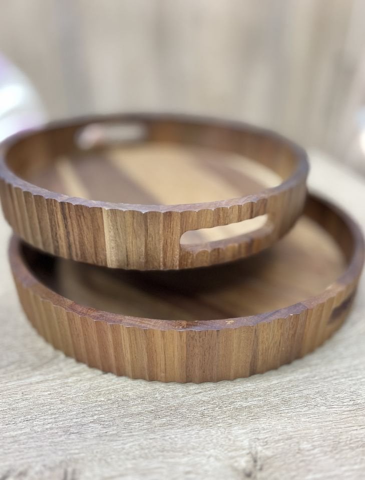 30 CM YUVARLAK AKASYA TEPSİ (7B145) öndeki 1Adet