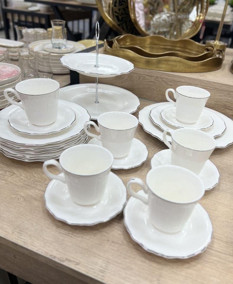 PORWM-6195 SINATRA SILVER 20 PRÇ BRUNCH SETİ