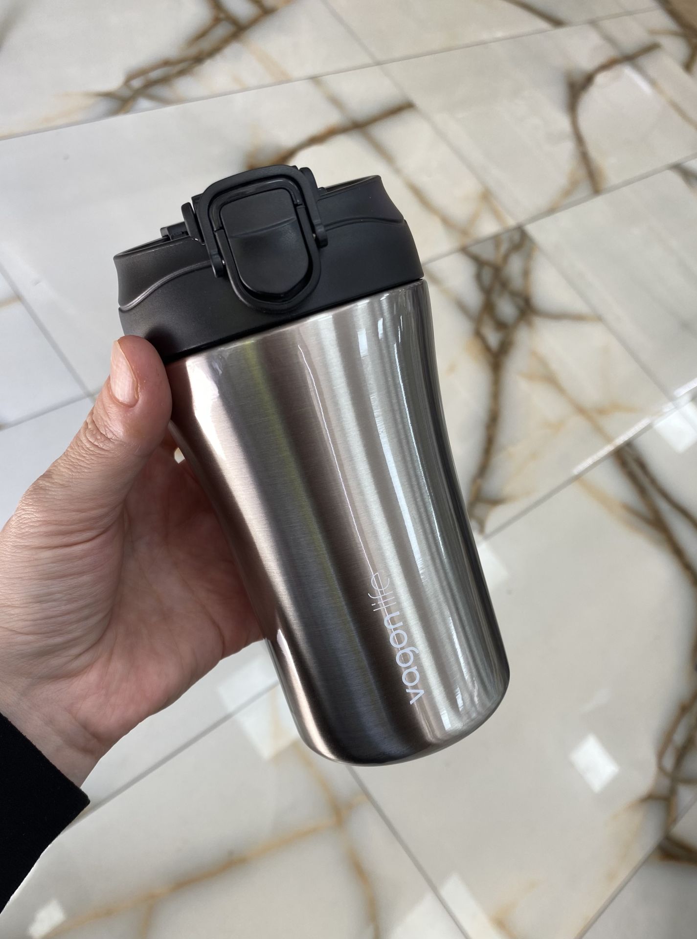 Vagonlife Çelik Termos Matara 400 ml - inox