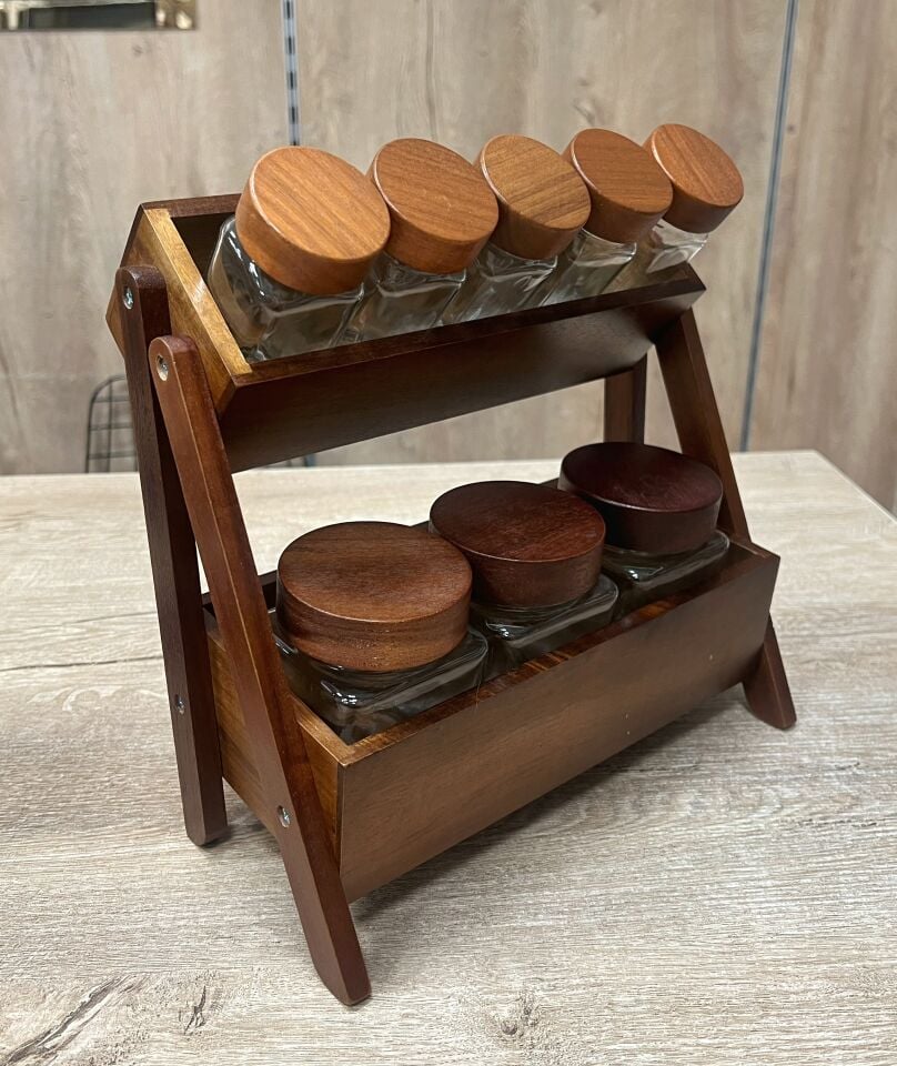 AKASYA 2 KATLI 8li BAHARAT SET