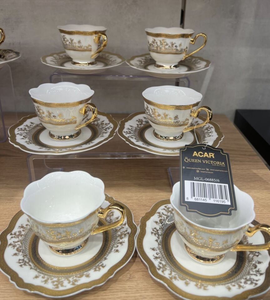 MGL-6885 MATILDA 6LI KAHVE FİNCANI