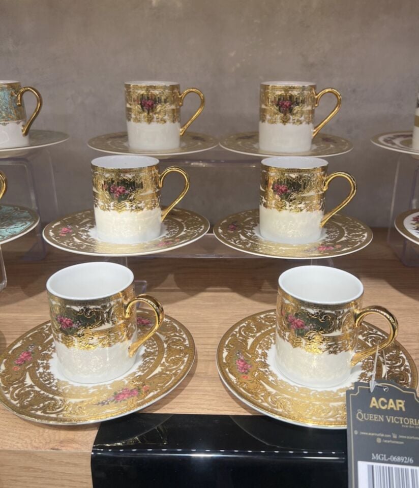 MGL-6892 MAXINE 6LI KAHVE FİNCANI