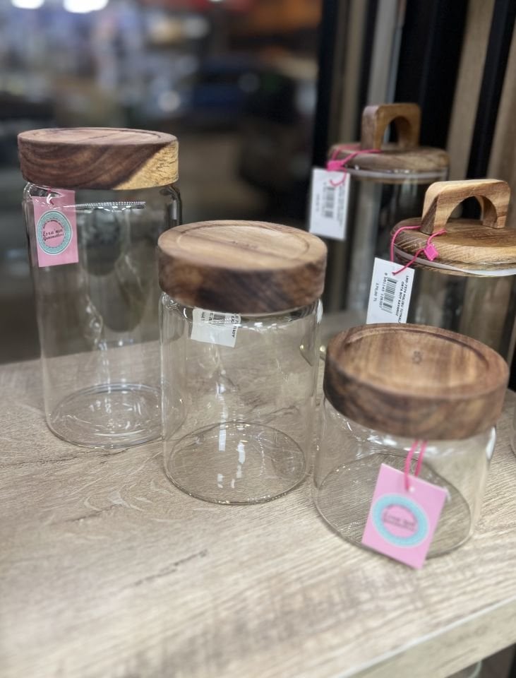 MALIBU Çevirme Kapak 3LÜ KAVANOZ SET
