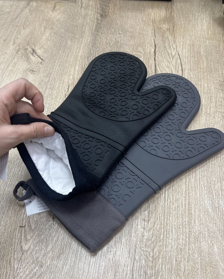 SİLİKON FIRIN ELDİVENİ (içi kumaşlı) 1ADET