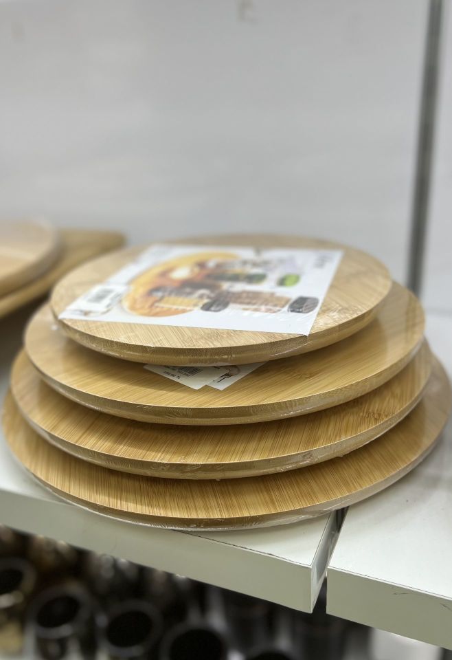 25cm Döner Mekanizmalı Bambu Düz(M-701)